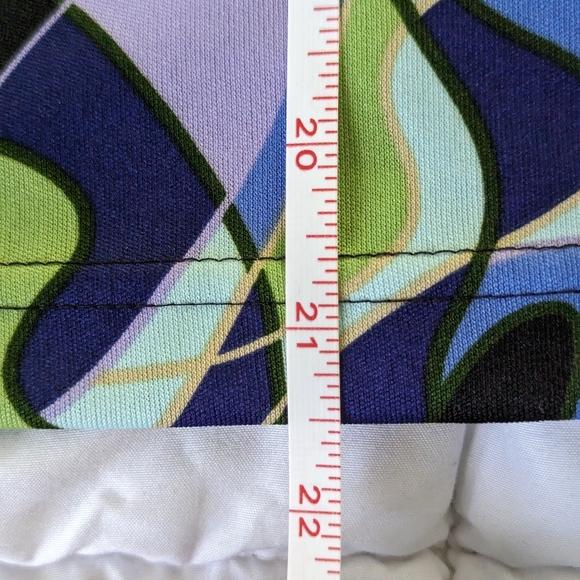 Vintage Geometric Mosaic Skirt - Picture 5 of 6